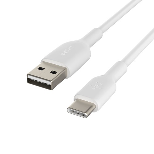 CABLE CHARGE USB VERS USB-C 2M BLANC - BELKIN - 5