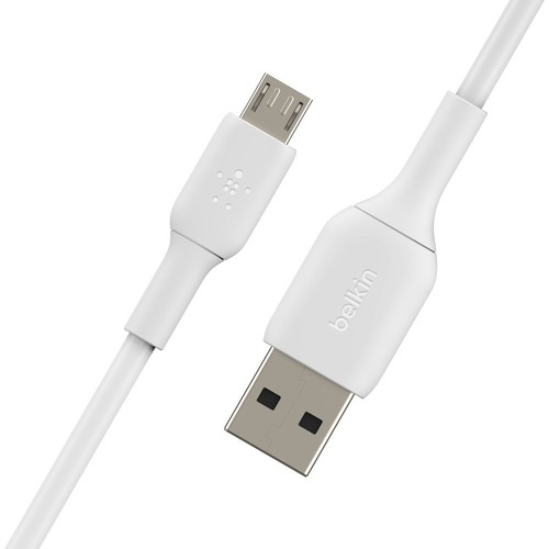 CABLE CHARGE USB VERS MICRO-USB 1M BLANC - BELKIN - 4