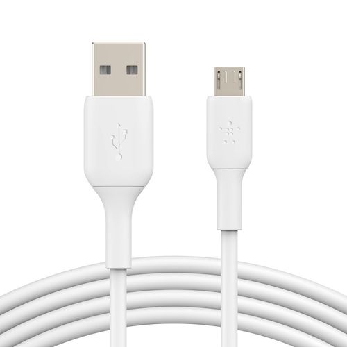 CABLE CHARGE USB VERS MICRO-USB 1M BLANC - BELKIN - 1