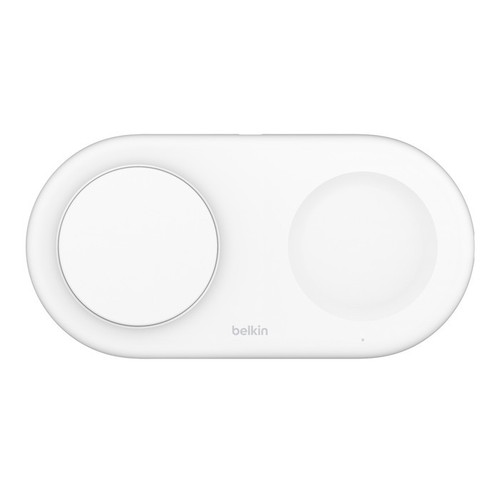 STATION DE RECHARGE 2-EN-1 AVEC INDUCTION Qi2 15W POUR IPHONE / AIRPODS - 4