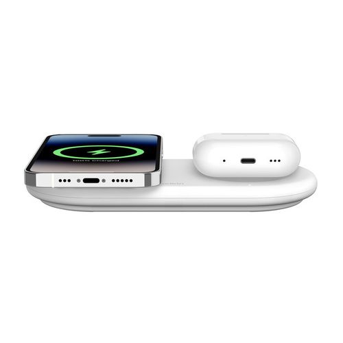 STATION DE RECHARGE 2-EN-1 AVEC INDUCTION  Qi2 15W POUR IPHONE / AIRPODS - 3