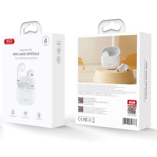 ECOUTEURS  BLUETOOTH 5.3 BLANC X33 - XO - 2