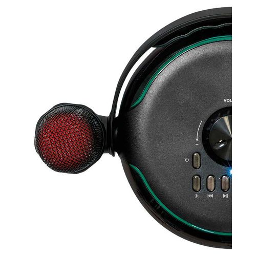 ENCEINTE BLUETOOTH  120W - KARAOKÉ 2 MICROS SANS FIL - EFFETS LUMINEUX - NOIR - 5