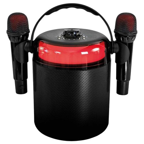 ENCEINTE BLUETOOTH  120W - KARAOKÉ 2 MICROS SANS FIL - EFFETS LUMINEUX - NOIR - 7