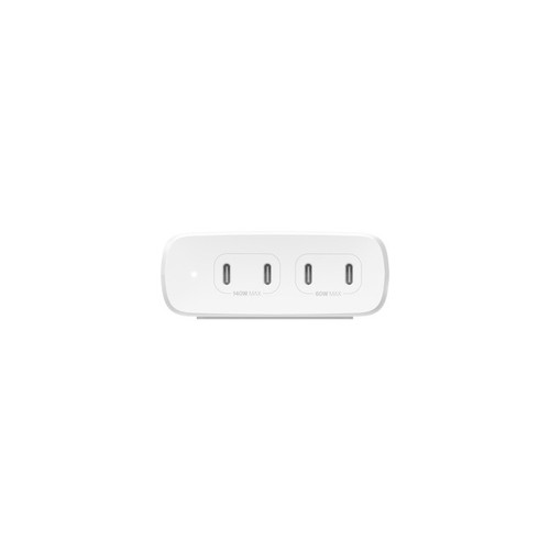 CHARGEUR SECTEUR ULTRA RAPIDE *GAN* 200W PD ET PPS 4 PORTS USB-C - BLANC - BELKIN - 3