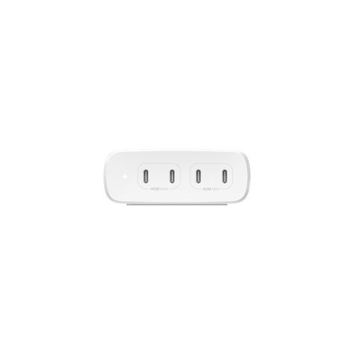 CHARGEUR SECTEUR ULTRA RAPIDE *GAN* 200W PD ET PPS 4 PORTS USB-C - BLANC - BELKIN - 3