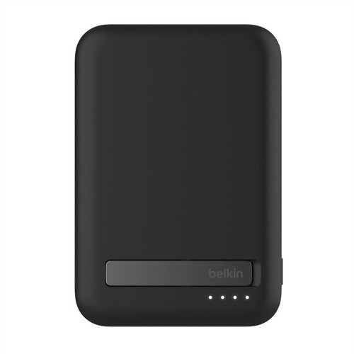 BATTERIE DE SECOURS INDUCTION 8.000 MAH MAGSAFE FONCTION STAND - NOIRE - 5