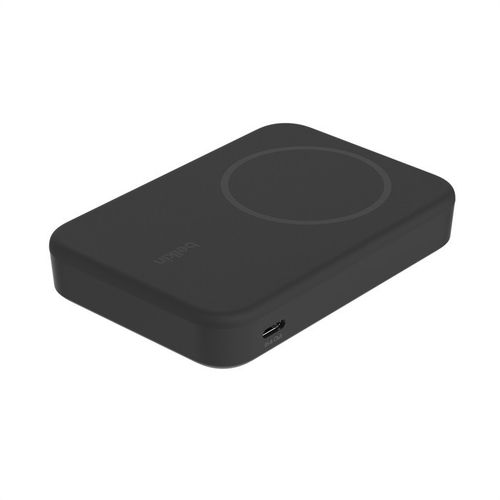 BATTERIE DE SECOURS INDUCTION 8.000 MAH MAGSAFE FONCTION STAND - NOIRE - 3