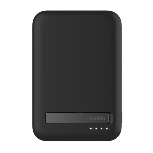 BATTERIE DE SECOURS INDUCTION 8.000 MAH MAGSAFE FONCTION STAND - NOIRE - 5