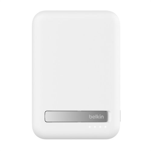BATTERIE DE SECOURS INDUCTION 8.000 MAH MAGSAFE FONCTION STAND - BLANCHE - 5