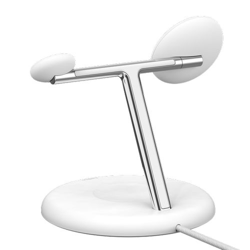 STATION DE RECHARGE 3-EN-1 AVEC INDUCTION  Qi2 15W POUR IPHONE / AIRPODS - 3