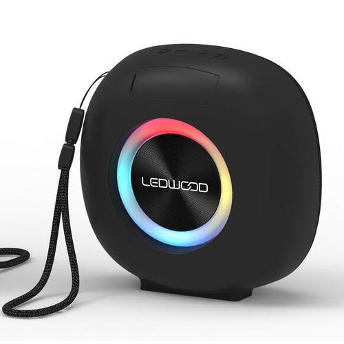 ENCEINTE BLUETOOTH 15W RMS ETANCHE IPX6 + LED D'AMBIANCE - 2