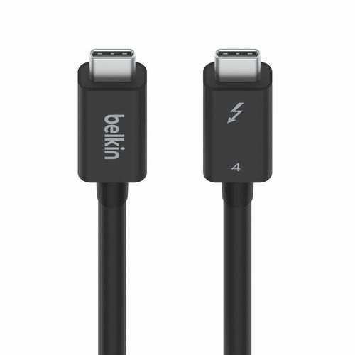 CABLE CHARGE USB-C VERS USB-C - THUNDERBOLT 4 / USB.4 (40 Gbits/s) / PD 3.0 (100W) / 8K - 1M - NOIR - BELKIN - 1