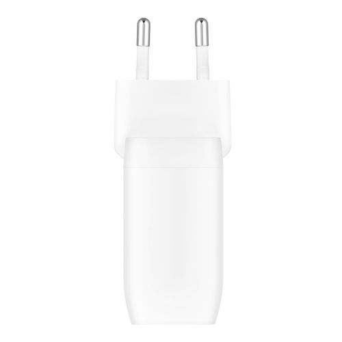 CHARGEUR SECTEUR  DOUBLE USBC 60W  BLANC - 5