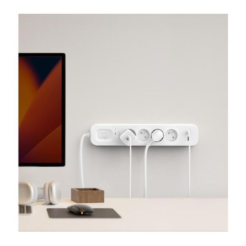 PRISE PARAFOUDRE 4 PRISES + 1 USB-A + 1 USB-C PD - BELKIN - 3