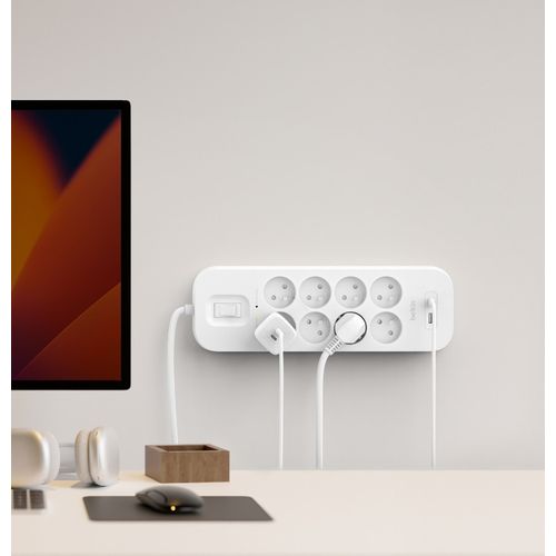 PRISE PARAFOUDRE 8 PRISES + 1 USB-A + 1 USB-C PD - BELKIN - 3