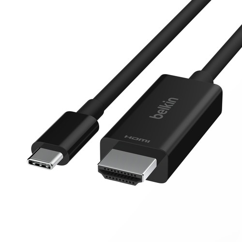 CABLE BELKIN CONNECT™ USB-C VERS HDMI 2.1 (HDR / 4K / 8K) - LONGUEUR 2M - NOIR - BELKIN - 1