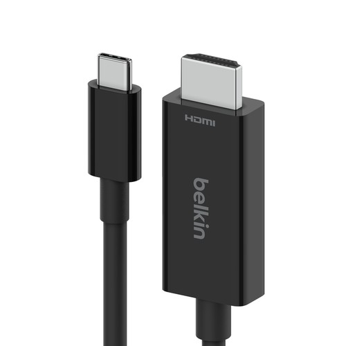 CABLE BELKIN CONNECT™ USB-C VERS HDMI 2.1 (HDR / 4K / 8K) - LONGUEUR 2M - NOIR - BELKIN - 3