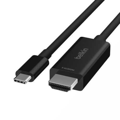 CABLE BELKIN CONNECT™ USB-C VERS HDMI 2.1 (HDR / 4K / 8K) - LONGUEUR 2M - NOIR - BELKIN - 1