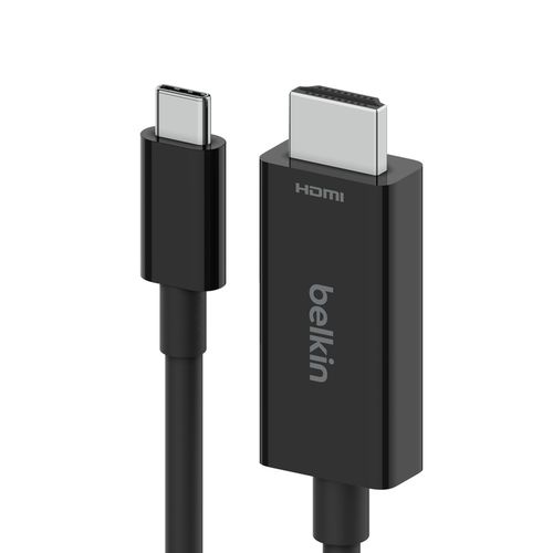 CABLE BELKIN CONNECT™ USB-C VERS HDMI 2.1 (HDR / 4K / 8K) - LONGUEUR 2M - NOIR - BELKIN - 3