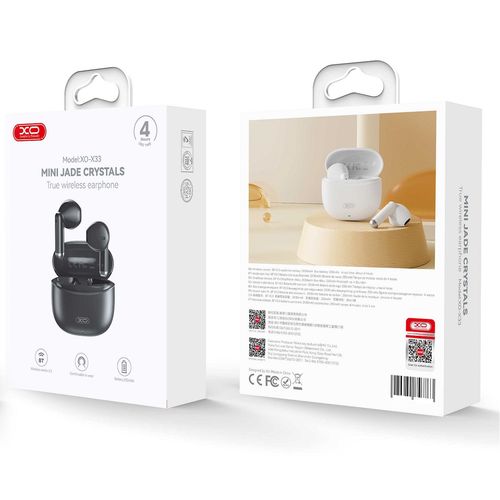 ECOUTEURS  BLUETOOTH 5.3 NOIR X33 - XO - 2