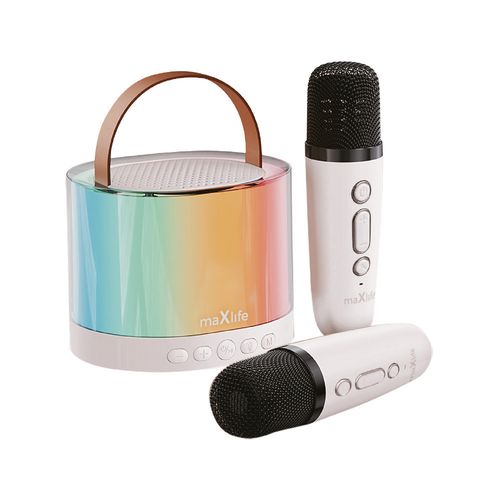 ENCEINTE BLUETOOTH 5W AVEC KARAOKÉ + 2 MICROS SANS FIL - 1
