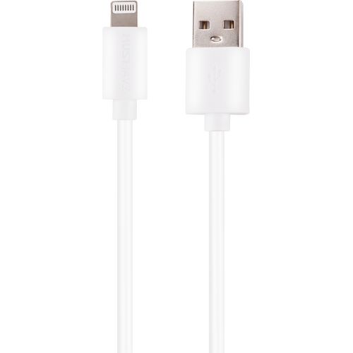 CABLE CHARGE  USB-A VERS LIGHTNING (10W) - LONGUEUR 1M - BLANC - 2