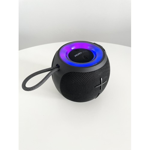 ENCEINTE BLUETOOTH 20W - SPHERE DE GRANDE TAILLE + LED D'AMBIANCE - 3