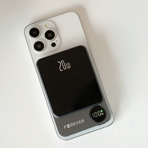BATTERIE DE SECOURS 5.000 MAH MAGSAFE INDUCTION AFFICHAGE DIGITAL - 2