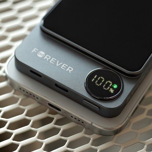 BATTERIE DE SECOURS 5.000 MAH MAGSAFE INDUCTION AFFICHAGE DIGITAL - 4