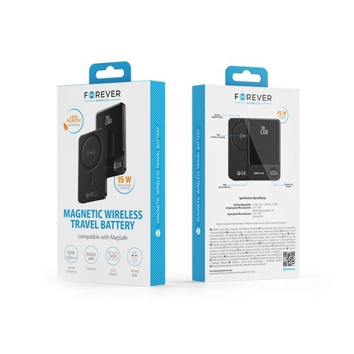 BATTERIE DE SECOURS 5.000 MAH MAGSAFE INDUCTION AFFICHAGE DIGITAL - 11