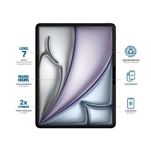 VERRE TREMPE PREMIUM POUR APPLE IPAD AIR 13 (2024 / 2025) - 2
