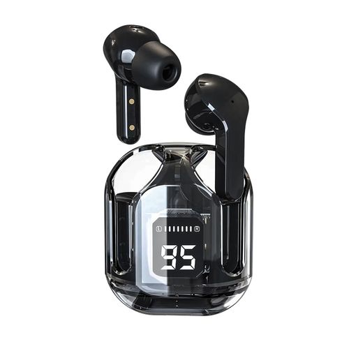 ECOUTEURS BLUETOOTH 5.3 - NOIR - CHRYSTAL - LEDWOOD - 1