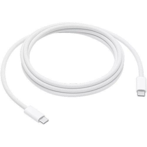 CABLE CHARGE RAPIDE ET SYNCHRO USB-C VERS USB-C 2M (240W) - TISSÉ - MYQT3ZM/A - ORIGINE APPLE - 2