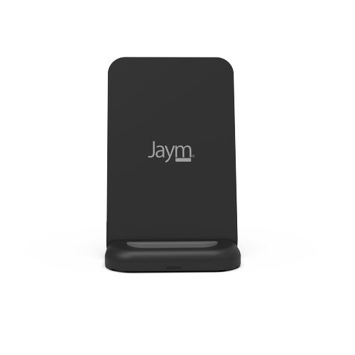 CHARGEUR INTELLIGENT PAD A INDUCTION RAPIDE QI 15W - STAND PLIABLE - NOIR - JAYM® - 7