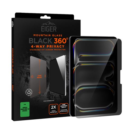 VERRE TREMPE PREMIUM PRIVACY 360° POUR APPLE IPAD PRO 13 pouces (2024 - 2025) - 4