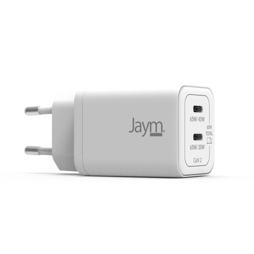 CHARGEUR SECTEUR RAPIDE 2 USB-C + CABLE 2M - 5