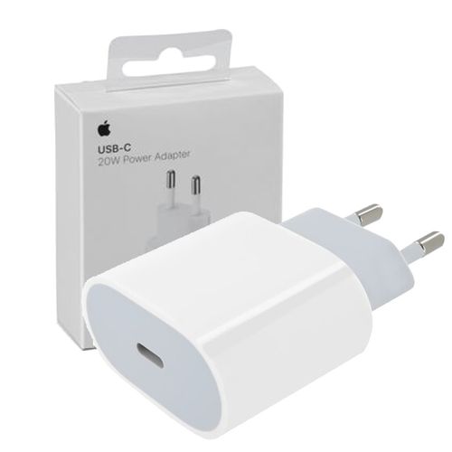 CHARGEUR SECTEUR RAPIDE USB-C 20W PD BLANC - MUVV3ZM/A (2024) - ORIGINE APPLE - 4