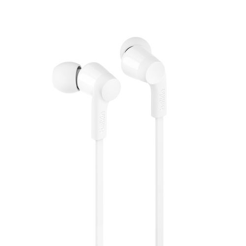 ECOUTEURS FILAIRES USB-C INTRA-AURICULAIRES - CABLE PLAT - BLANC - 2