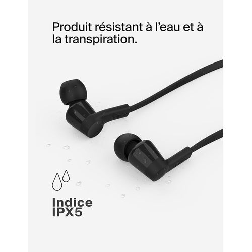 ECOUTEURS FILAIRES USB-C INTRA-AURICULAIRES - CABLE PLAT - BLANC - 8