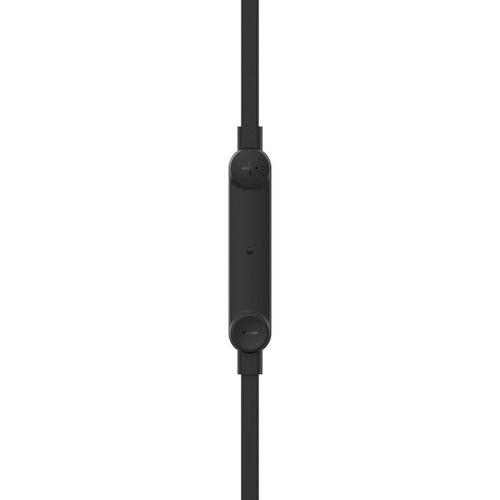 ECOUTEURS FILAIRES USB-C INTRA-AURICULAIRES - CABLE PLAT - NOIR - 4