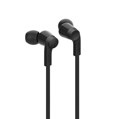 ECOUTEURS FILAIRES USB-C INTRA-AURICULAIRES - CABLE PLAT - NOIR - 2