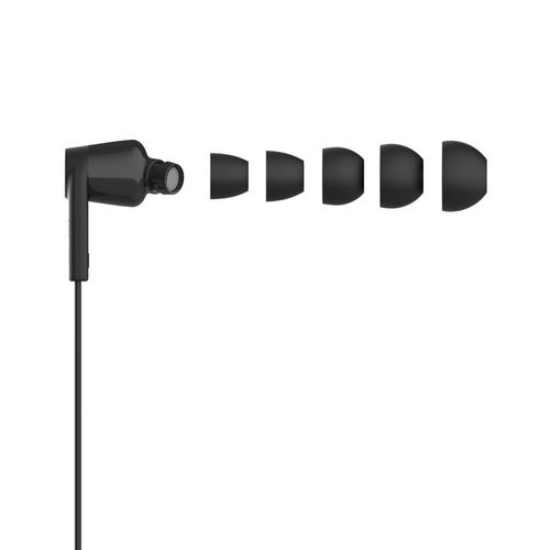 ECOUTEURS FILAIRES USB-C INTRA-AURICULAIRES - CABLE PLAT - NOIR - 3