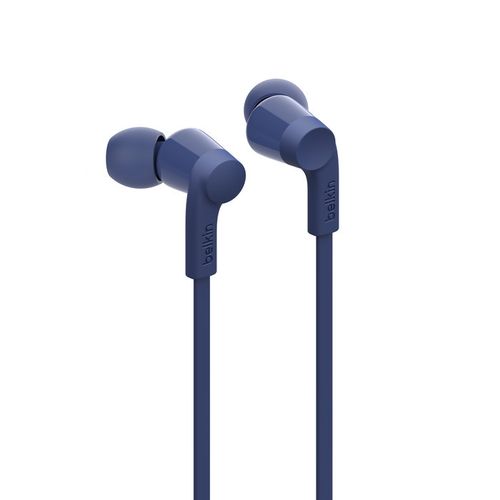 ECOUTEURS FILAIRES USB-C INTRA-AURICULAIRES - CABLE PLAT - BLEU - 2