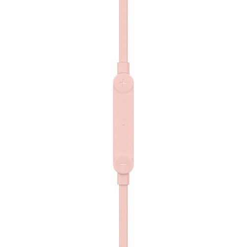 ECOUTEURS FILAIRES USB-C INTRA-AURICULAIRES - CABLE PLAT - ROSE - 4