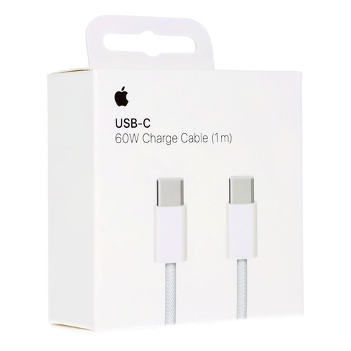 CABLE CHARGE RAPIDE ET SYNCHRO USB-C VERS USB-C 1M (60W) - TISSÉ - MW493ZM/A - ORIGINE APPLE - 5