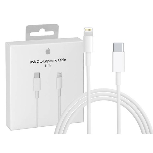CABLE CHARGE RAPIDE ET SYNCHRO USB-C VERS LIGHTNING 1M - MUQ93ZM/A - ORIGINE APPLE - 1