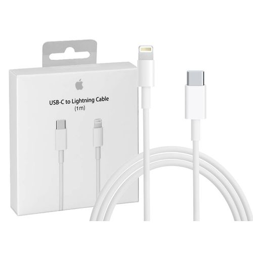 CABLE CHARGE RAPIDE ET SYNCHRO USB-C VERS LIGHTNING 1M - MUQ93ZM/A - ORIGINE APPLE - 1