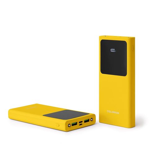 BATTERIE DE SECOURS 10 000 MAH AFFICHAGE DIGITAL JAUNE - 2