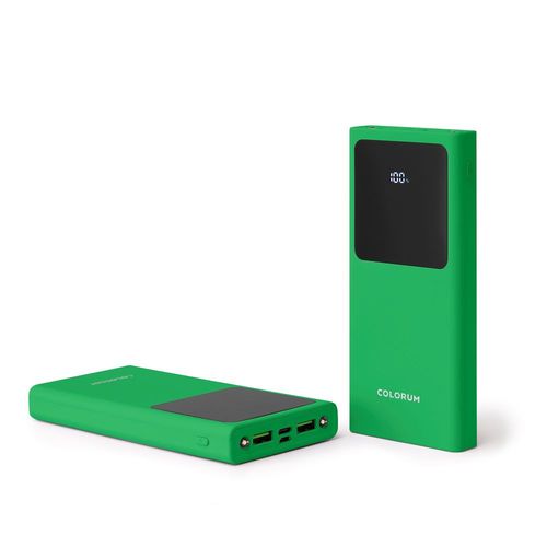 BATTERIE DE SECOURS 10 000 MAH AFFICHAGE DIGITAL VERT - 2